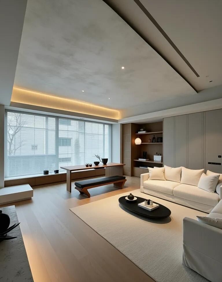 157㎡日式侘寂风豪宅！理想家火爆全网。 - 家居知识