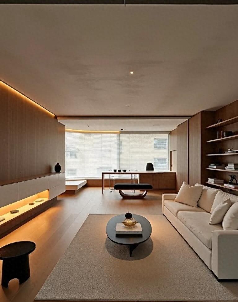 157㎡日式侘寂风豪宅走红，理想家居引爆网络热议