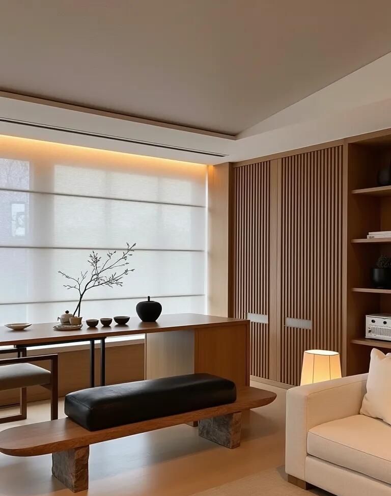 157㎡日式侘寂风豪宅！理想家火爆全网。 - 家居知识