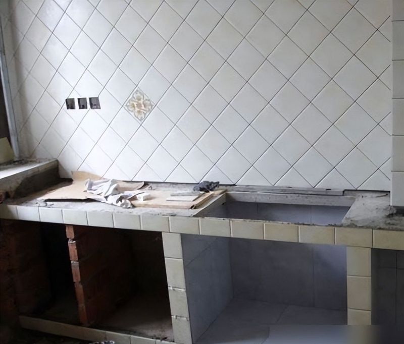 定做整体橱柜要2万，真黑！瓦工做个砖砌橱柜3千多搞定！逆天了 - 家居知识