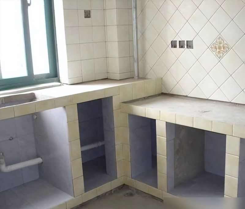 定做整体橱柜要2万，真黑！瓦工做个砖砌橱柜3千多搞定！逆天了 - 家居知识