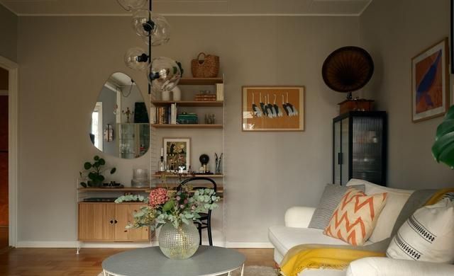 46平的家，简约装饰与复古元素，拥有慵懒又高级的复古腔调 - 家居知识