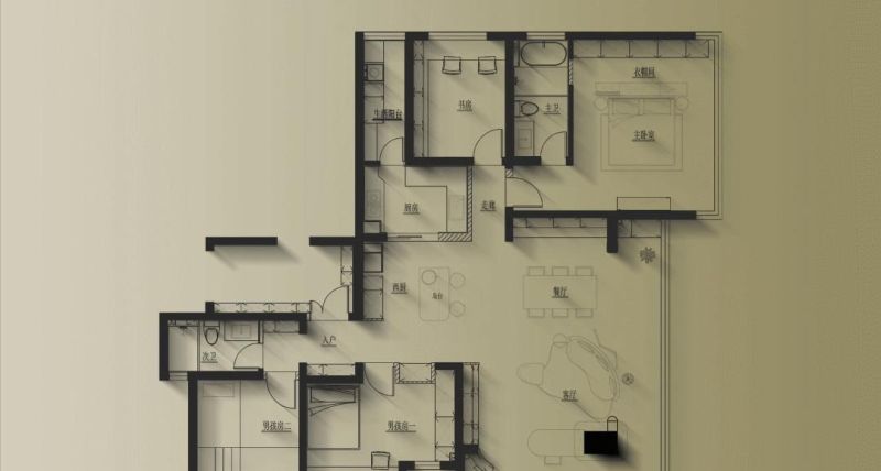 163㎡法式风四口之家的细节控 - 家居知识