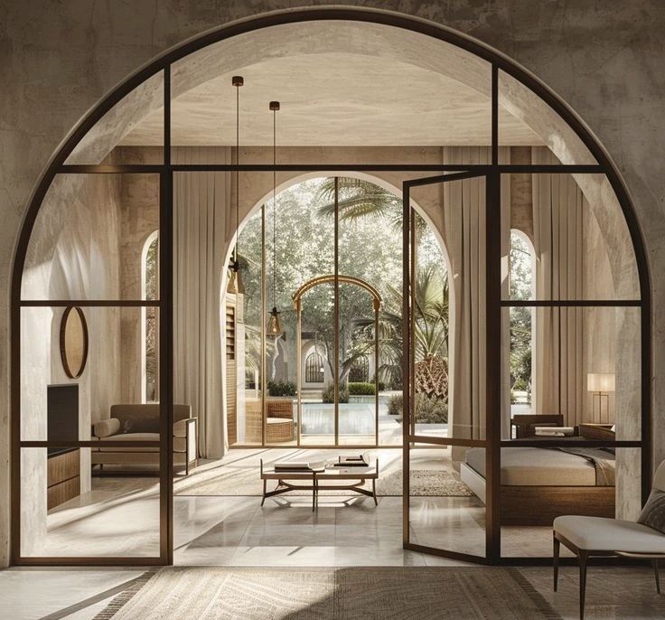 法式空间里的拱形美学，让每个角落都像电影场景 - 家居知识