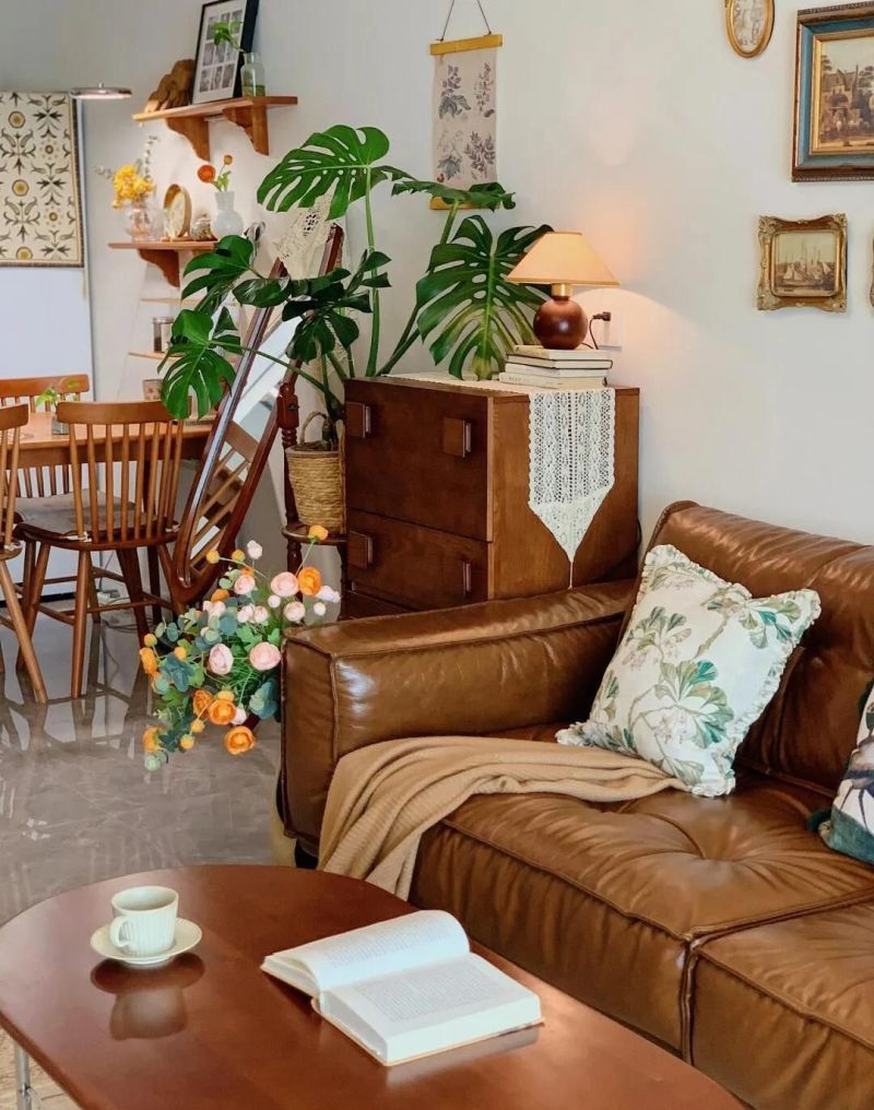 把家装成中古风格装修，瞬间感觉进入不一样的空间，美极了 - 家居知识