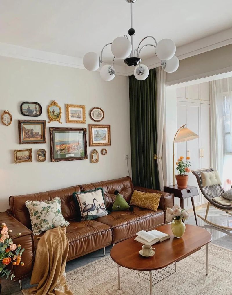 把家装成中古风格装修，瞬间感觉进入不一样的空间，美极了 - 家居知识