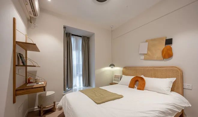 60㎡老破小爆改为中古风之家，拱形元素解决梁柱问题 - 家居知识