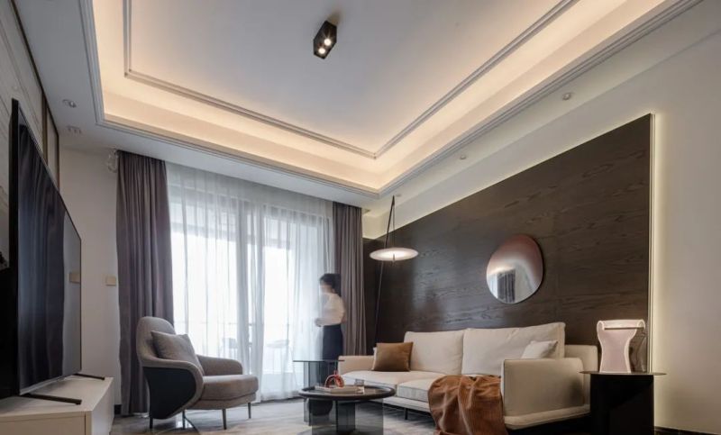 60㎡老破小爆改为中古风之家，拱形元素解决梁柱问题 - 家居知识