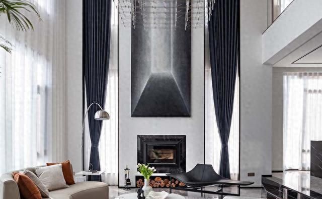 400㎡现代别墅装修封神！艺术张力直接拉满！