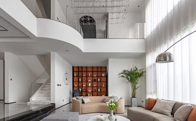 400㎡现代别墅装修封神！艺术张力直接拉满！ - 家居知识