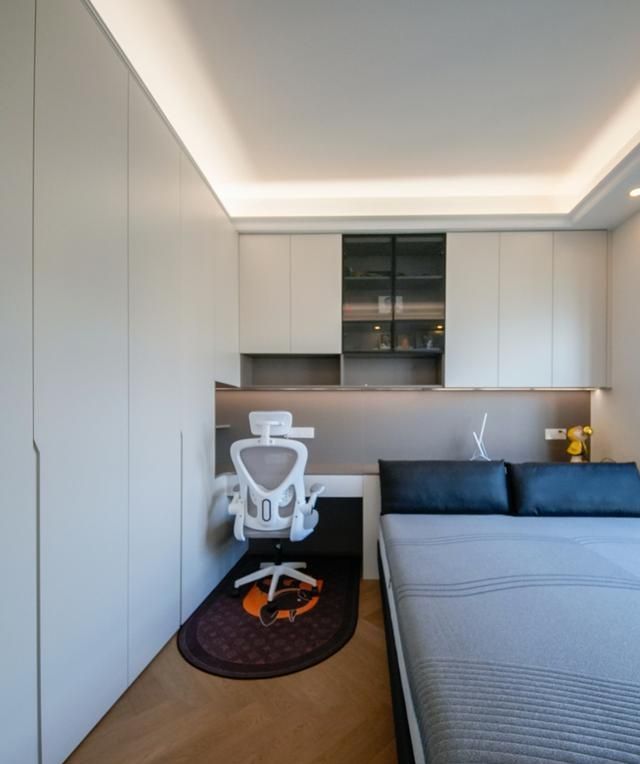 奶油风全屋定制：不一定要大，但一定能‘显大’！ - 家居知识