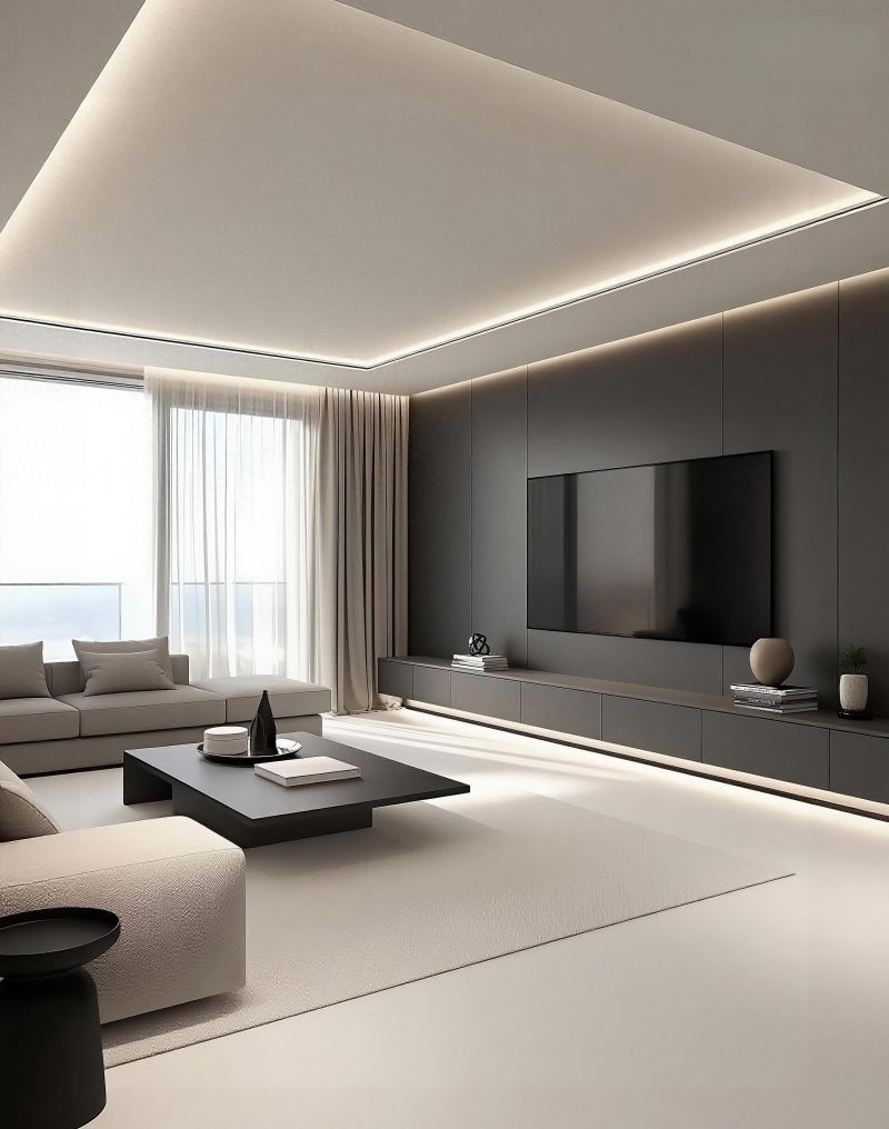 127㎡意式极简风豪宅，装出大宅范儿！