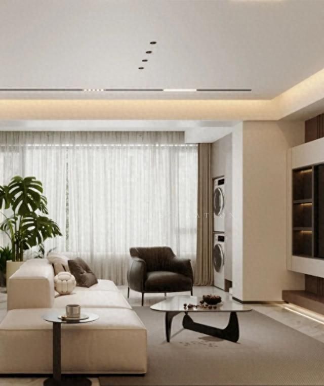 130㎡现代意式极简家，艺术格调与生活美学的优雅共生