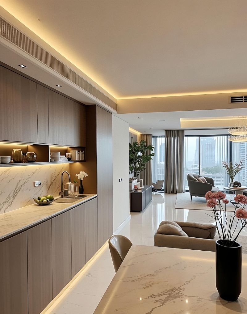 110㎡装出200㎡既视感！意式轻奢设计高级感拉满