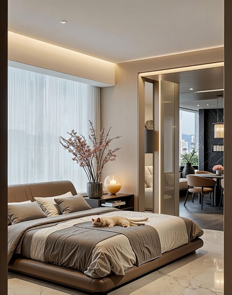 110㎡显 大像200㎡！意式轻奢一眼显贵 - 家居知识