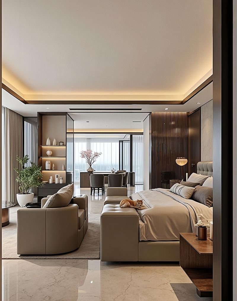 110㎡显 大像200㎡！意式轻奢一眼显贵 - 家居知识