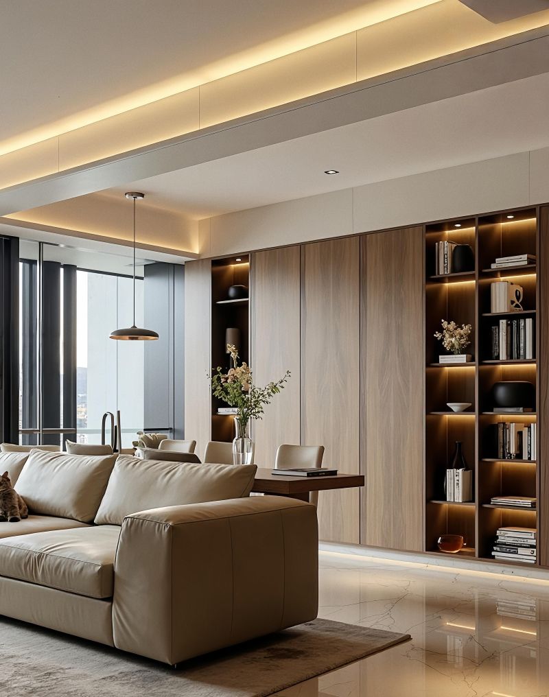 110㎡显 大像200㎡！意式轻奢一眼显贵 - 家居知识