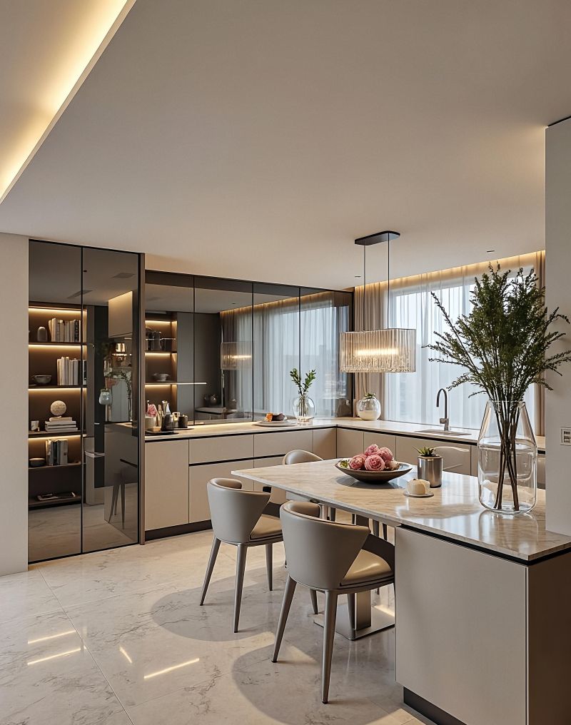 110㎡显 大像200㎡！意式轻奢一眼显贵 - 家居知识