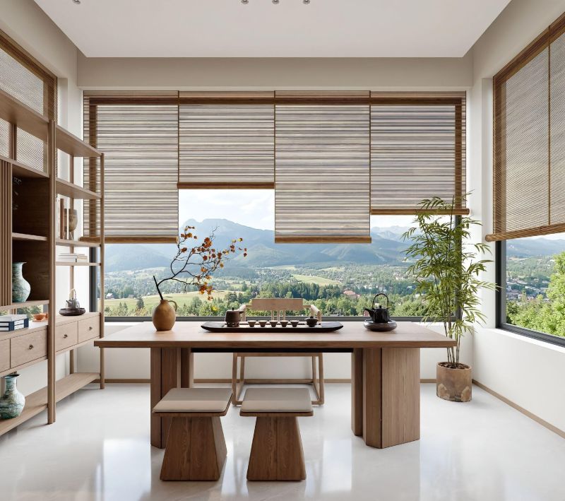 新中式实木家具、玄关柜、玄关隔断、实木家 - 家居知识