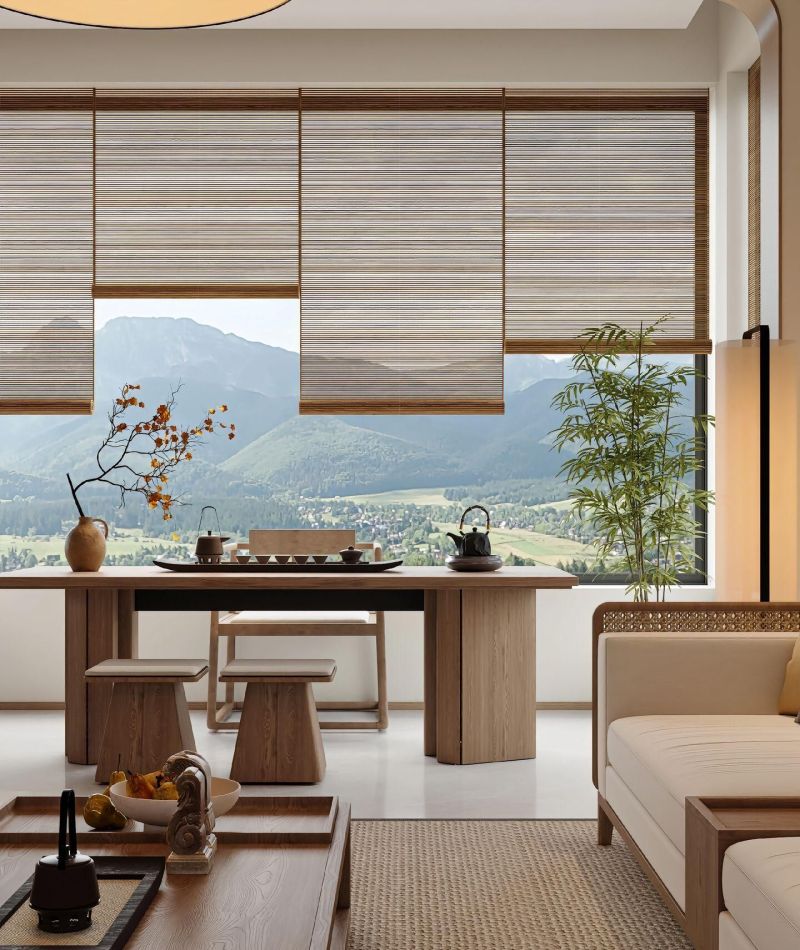 新中式实木家具、玄关柜、玄关隔断、实木家 - 家居知识