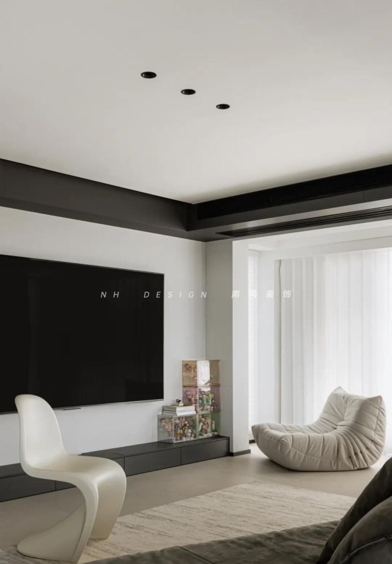 188㎡现代极简：以克制，容纳生活百川 - 家居知识