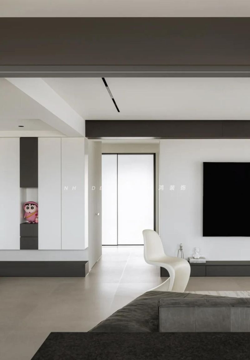 188㎡现代极简：以克制，容纳生活百川 - 家居知识