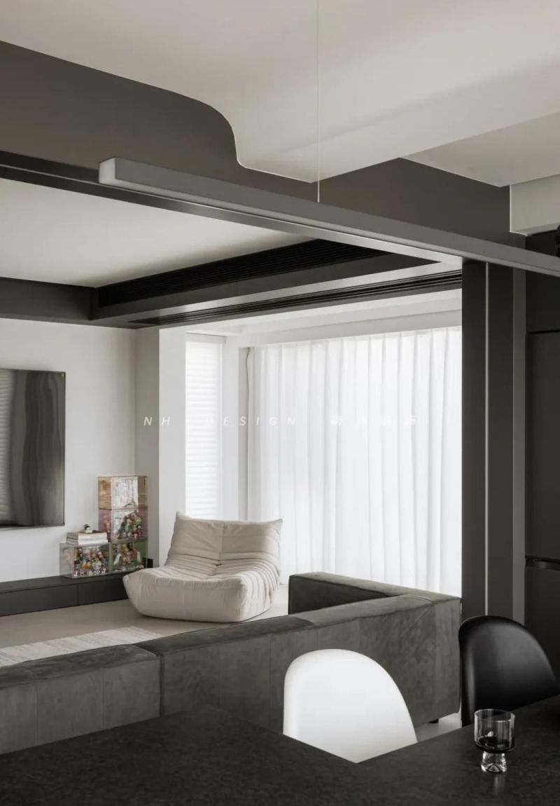 188㎡现代极简：以克制，容纳生活百川 - 家居知识