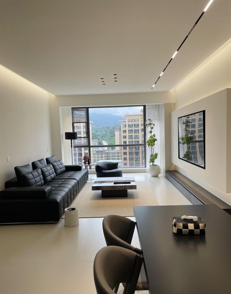 黑白极简风家居设计，一眼就爱上！