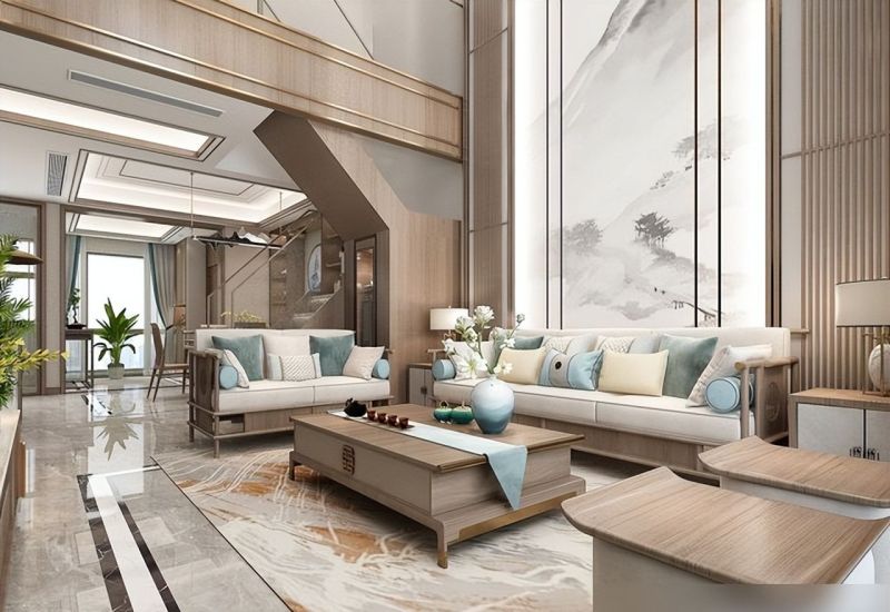 夫妻俩买200㎡复式楼，装修原木新中式，全屋温馨十足又大气好看 - 家居知识