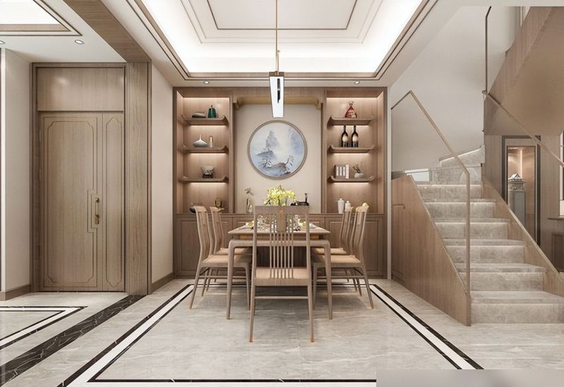 夫妻俩买200㎡复式楼，装修原木新中式，全屋温馨十足又大气好看 - 家居知识