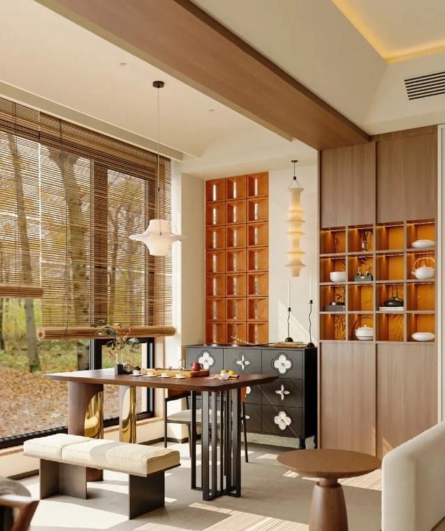 宋式美学+新中式的搭配，才是真正的“低调有内涵”，越看越高 - 家居知识