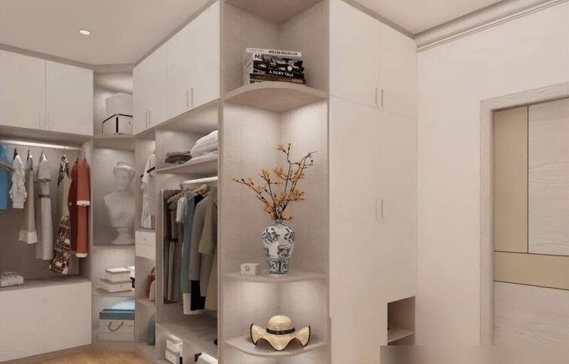 难道只有大户型才能拥有衣帽间？4款衣帽间设计连小房子都适用！ - 家居知识