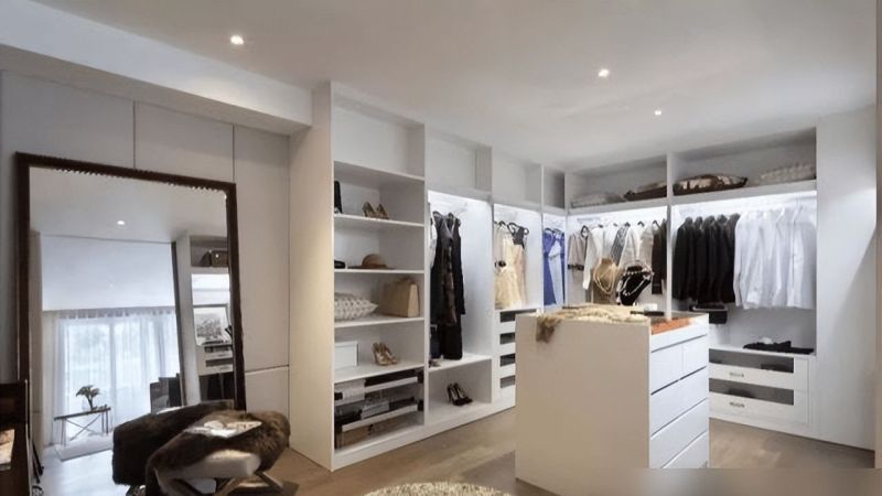 难道只有大户型才能拥有衣帽间？4款衣帽间设计连小房子都适用！ - 家居知识