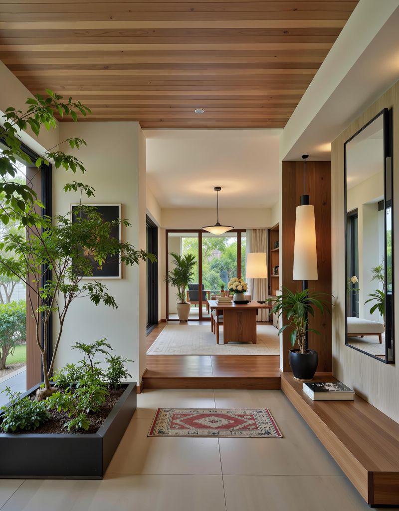 别墅装就装原木风，好看到不像话！ - 家居知识