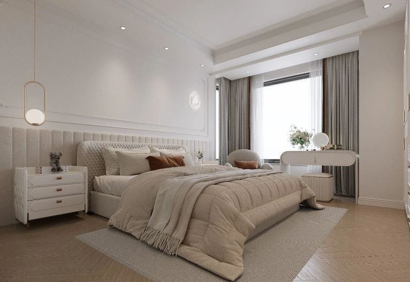 长沙湖湘花园小法风格设计：软硬搭配恰到好处，色彩鲜明舒适 - 家居知识