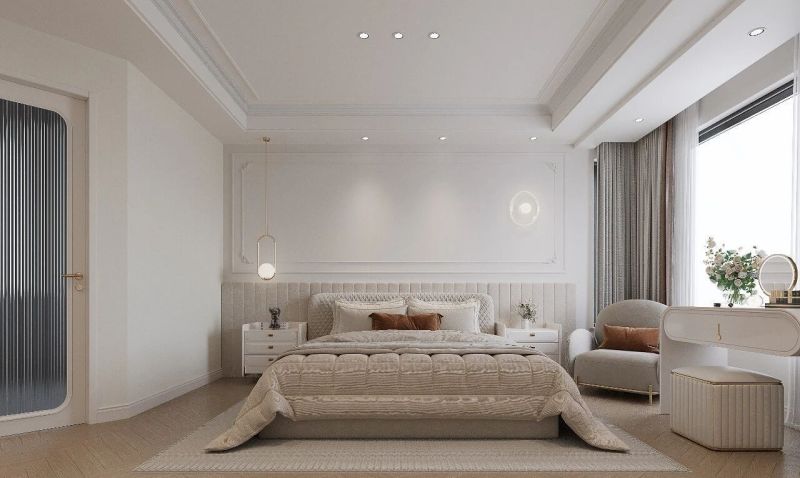 长沙湖湘花园小法风格设计：软硬搭配恰到好处，色彩鲜明舒适 - 家居知识