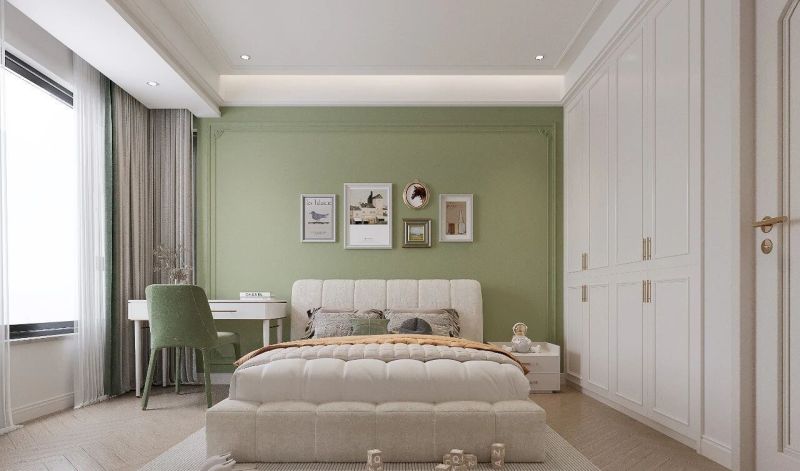 长沙湖湘花园小法风格设计：软硬搭配恰到好处，色彩鲜明舒适 - 家居知识