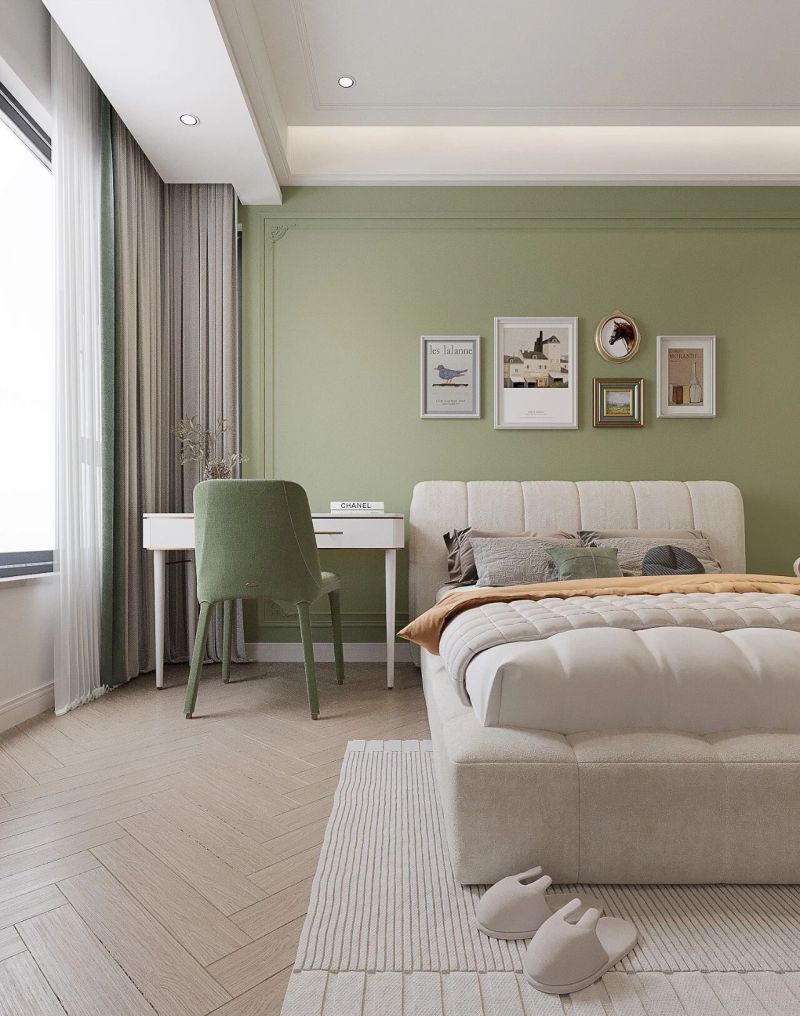 长沙湖湘花园小法风格设计：软硬搭配恰到好处，色彩鲜明舒适 - 家居知识