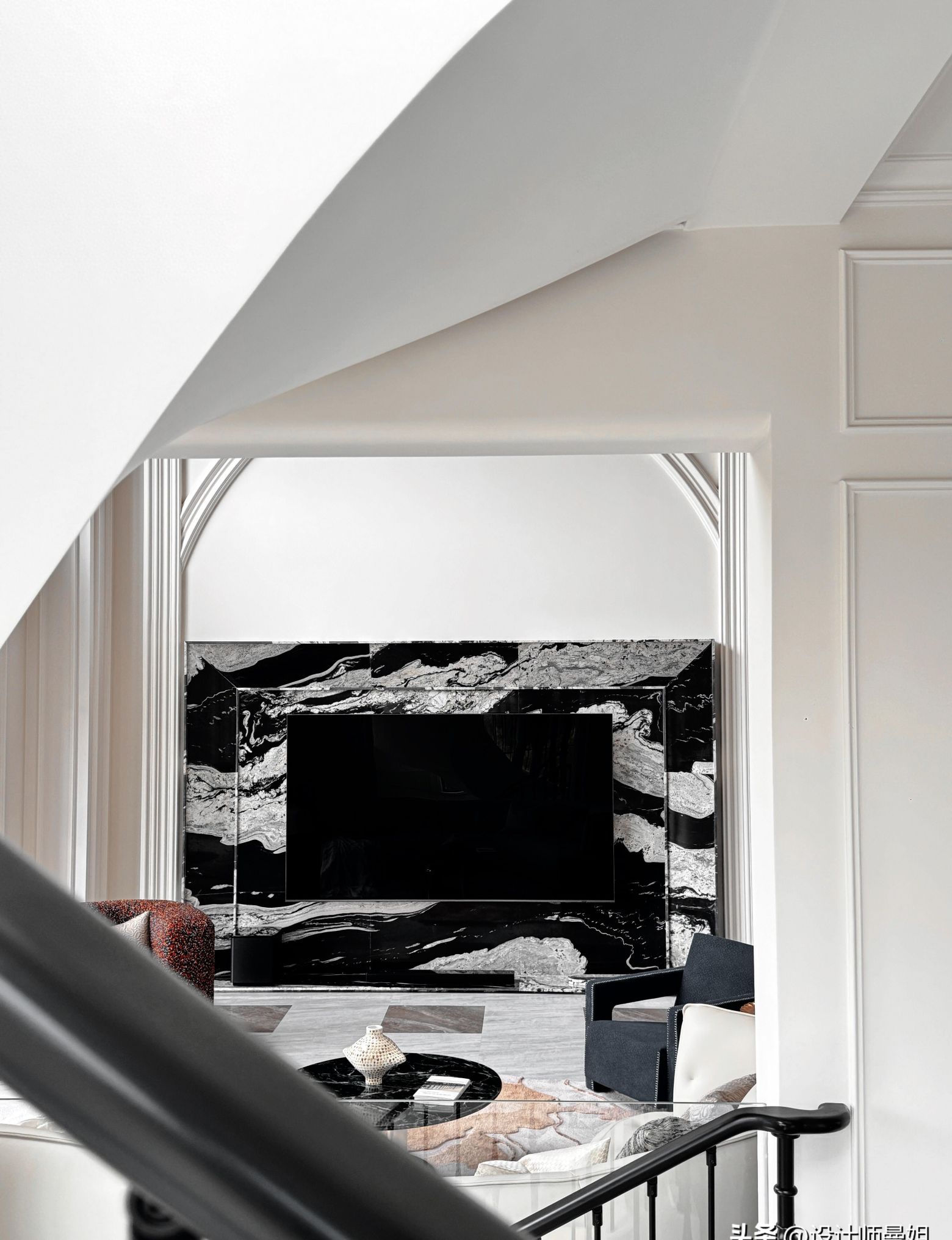 550㎡法式独栋｜大宅设计，感受结构之美🏛️ - 家居知识