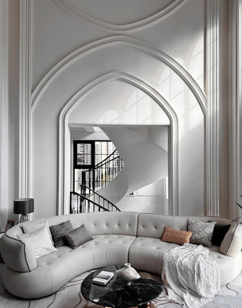 550㎡法式独栋｜大宅设计，感受结构之美🏛️ - 家居知识