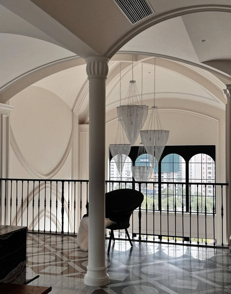 550㎡法式独栋｜大宅设计，感受结构之美🏛️ - 家居知识