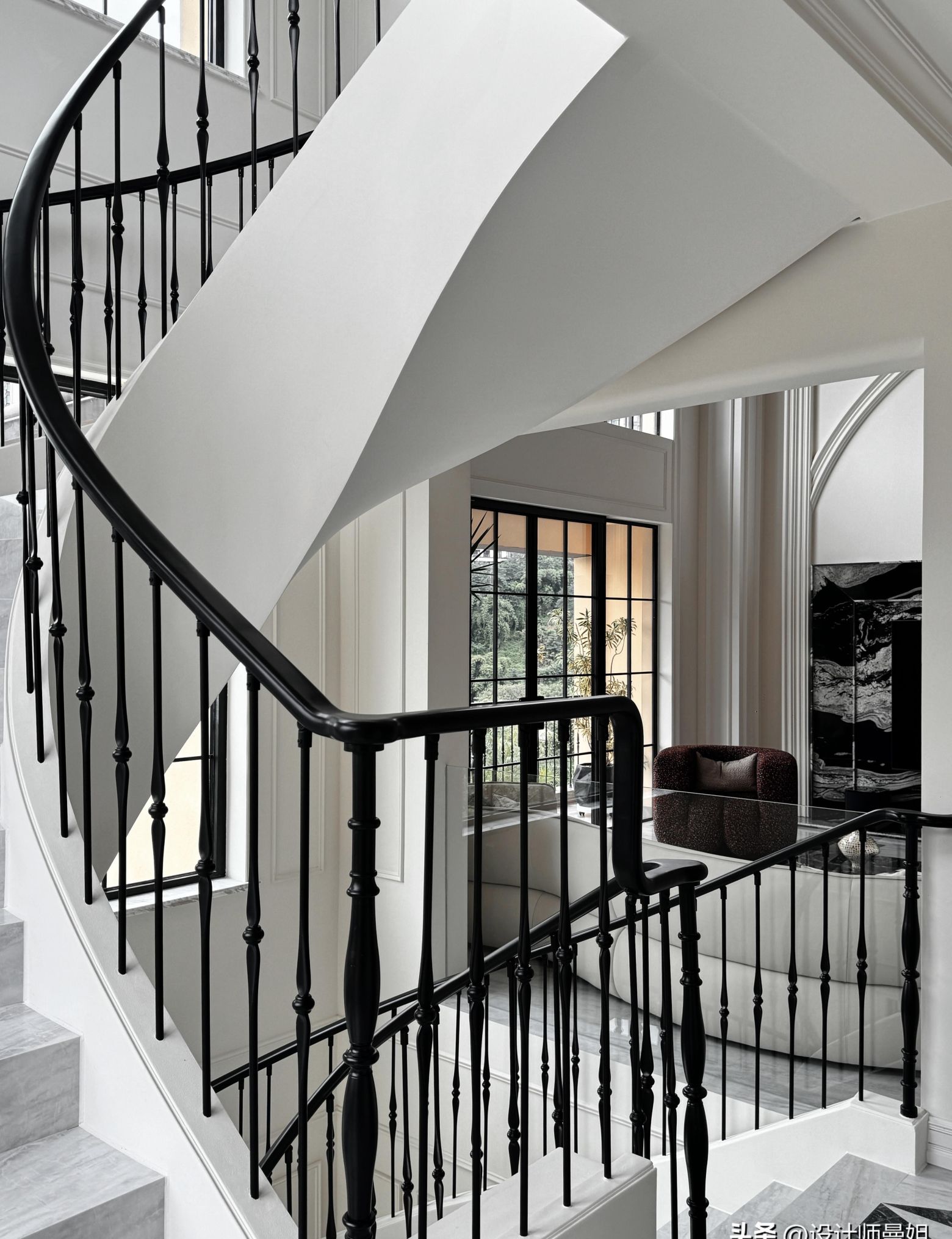 550㎡法式独栋｜大宅设计，感受结构之美🏛️ - 家居知识