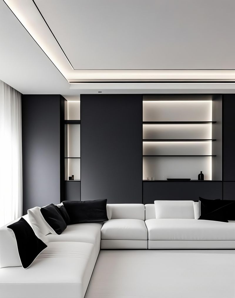 120㎡意式极简硬装，高级感是骨子里的克制 谁懂啊越看越好看。 - 家居知识