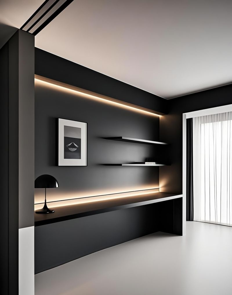 120㎡意式极简硬装，高级感是骨子里的克制 谁懂啊越看越好看。 - 家居知识