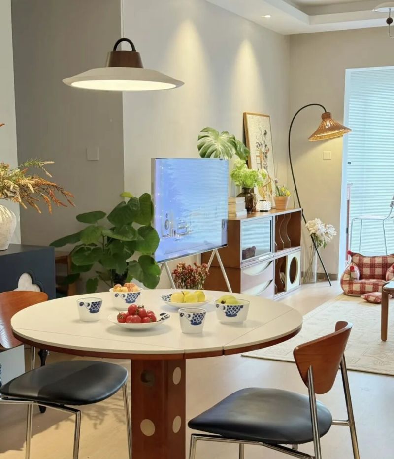 82㎡精装房爆改！复古混搭风，舒服到周末不想出门 - 家居知识