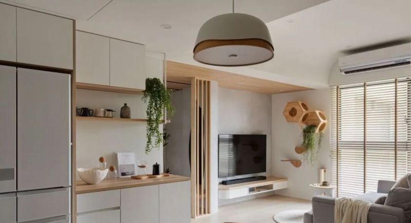 66㎡｜现代日式风，人宠共居，生活更CHILL! - 家居知识