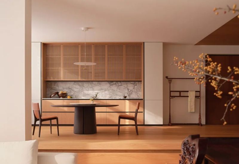 中式混搭极简有多惊艳？美得像一幅泼墨山水画 - 家居知识