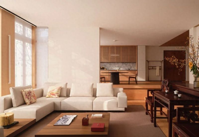 中式极简混搭，美若泼墨山水画