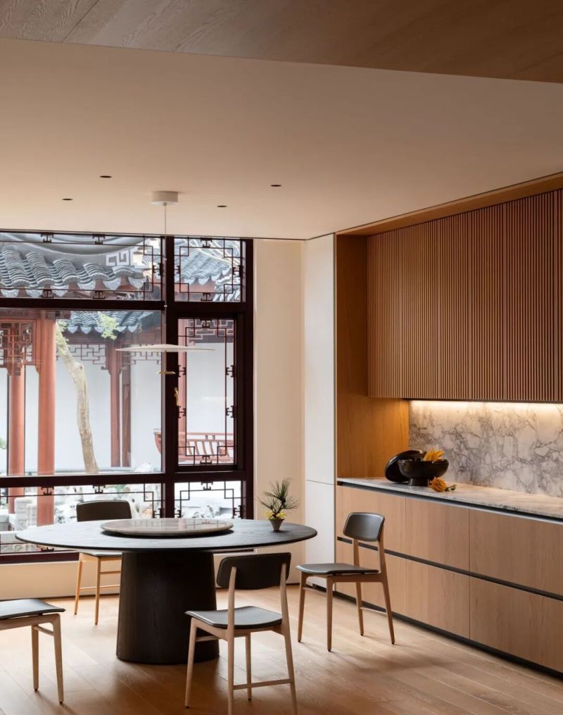 中式混搭极简有多惊艳？美得像一幅泼墨山水画 - 家居知识