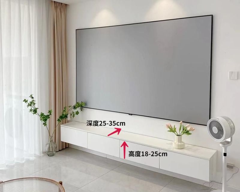 做网红悬空电视柜，一定要注意这7个细节，失败过2次的经验教训 - 家居知识